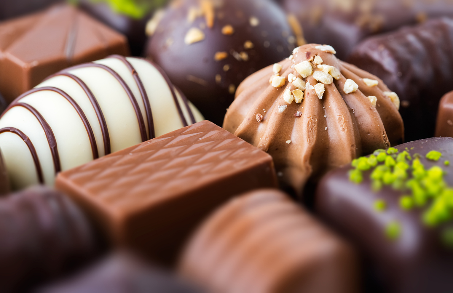 Chocolate Blooming of Commercial Chocolate Displays